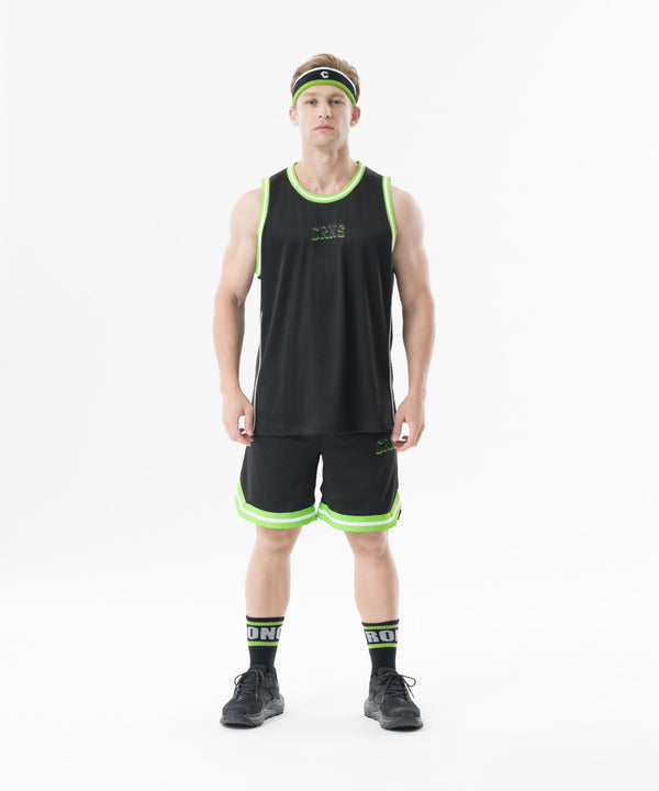 CRONOS Signature Logo Headband【BLACK×GREEN】