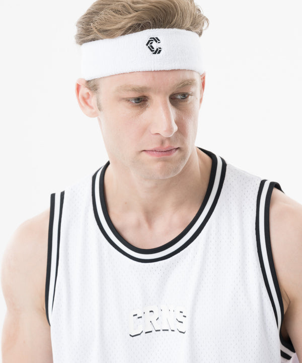 CRONOS Signature Logo Headband【WHITE】