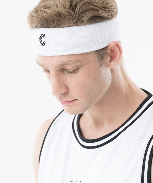 CRONOS Signature Logo Headband【WHITE】