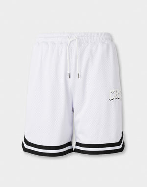 CRONOS Double-Layer Basketball Mesh shorts [WHITE]