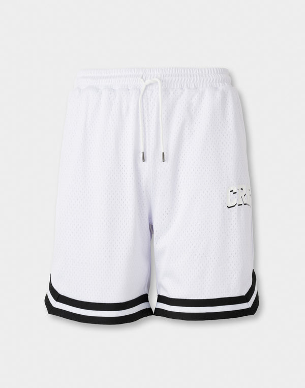 CRONOS Double-Layer Basketball Mesh shorts [WHITE]