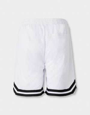 CRONOS Double-Layer Basketball Mesh shorts [WHITE]