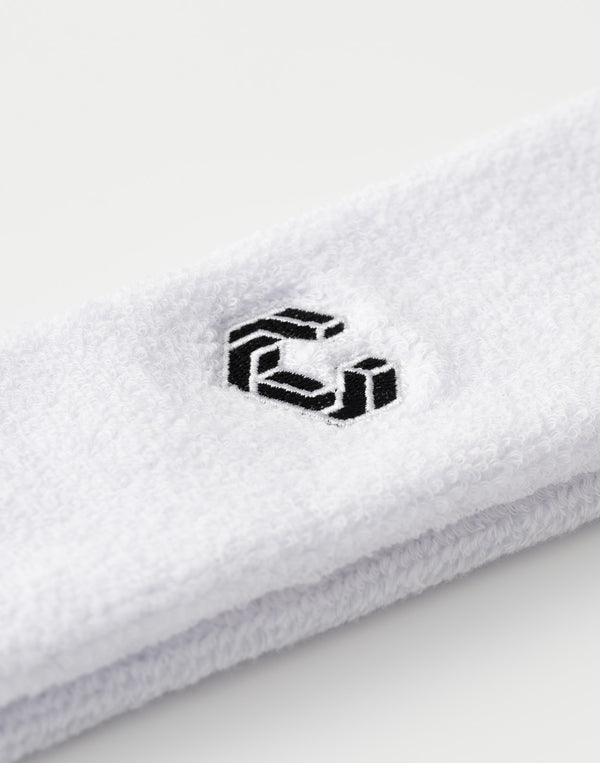 CRONOS Signature Logo Headband【WHITE】