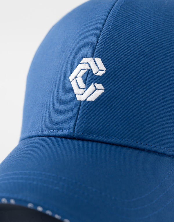 CRONOS Visor Trim Logo Cap【BLUE】