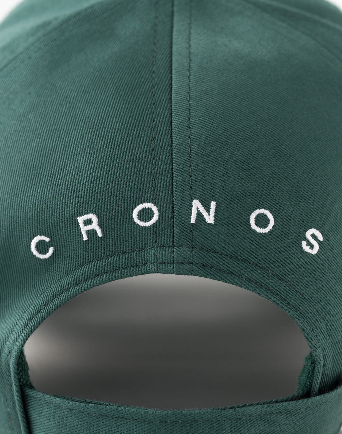 CRONOS Visor Trim Logo Cap【GREEN】