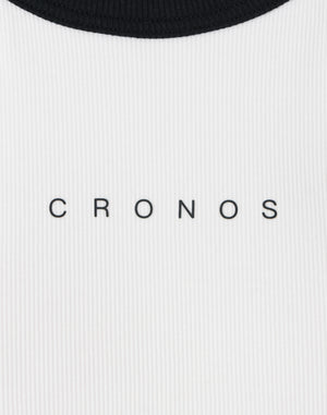 CRONOS 女款掛脖背心 [白色]