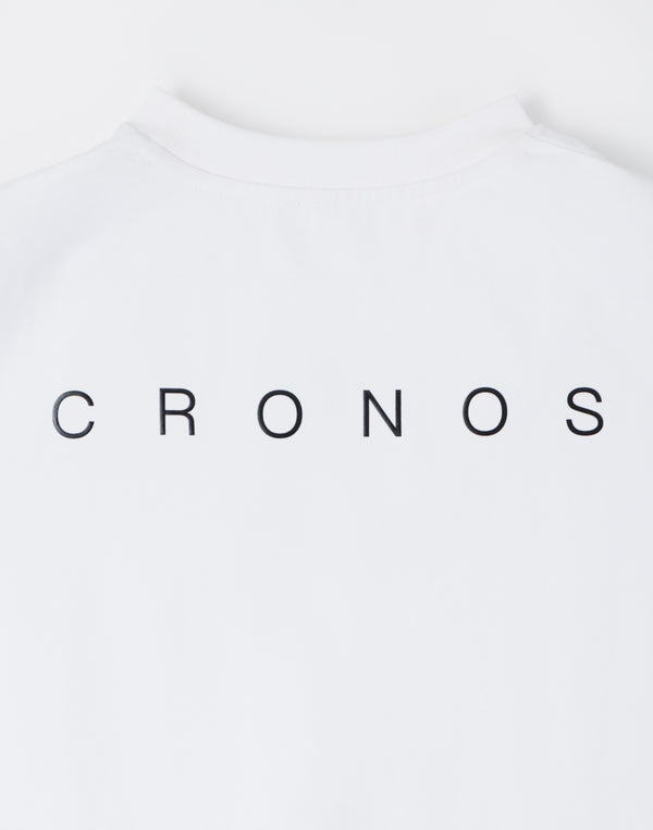 CRONOS 女款運動棉質T卹 [白色]