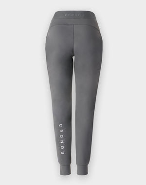 CRONOS WOMEN Light Tech Jogger Pants【GRAY】
