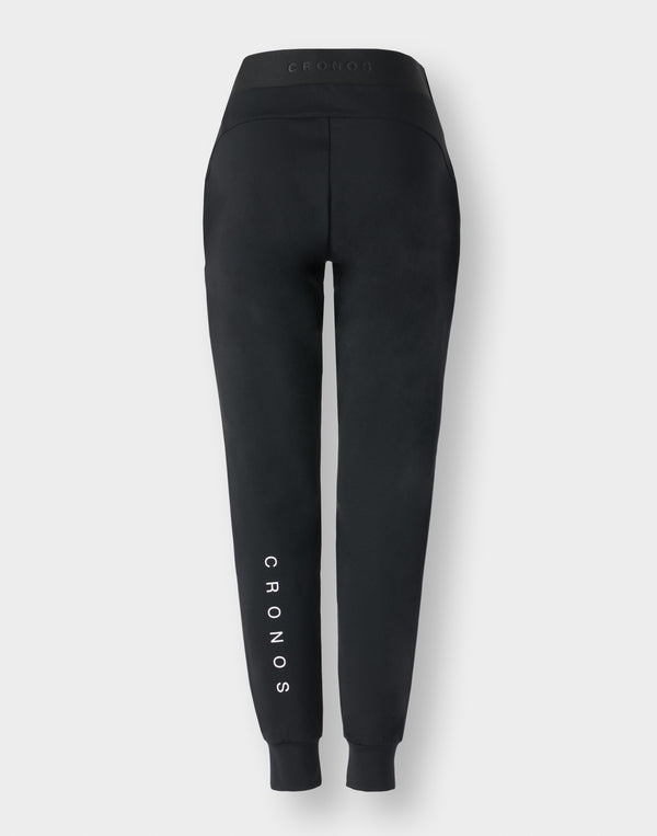 CRONOS WOMEN Light Tech Jogger Pants [BLACK]