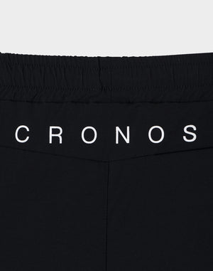 CRONOS 女款乾爽運動短褲 [黑色]