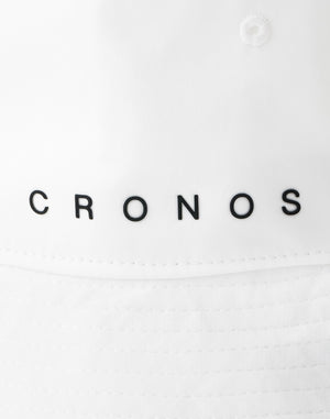 CRONOS 女款撞色邊緣漁夫帽 [白色]