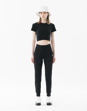 CRONOS WOMEN Light Tech Jogger Pants [BLACK]