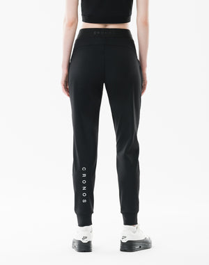 CRONOS WOMEN Light Tech Jogger Pants [BLACK]