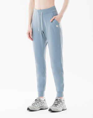 CRONOS WOMEN Light Tech Jogger Pants【BLUE】
