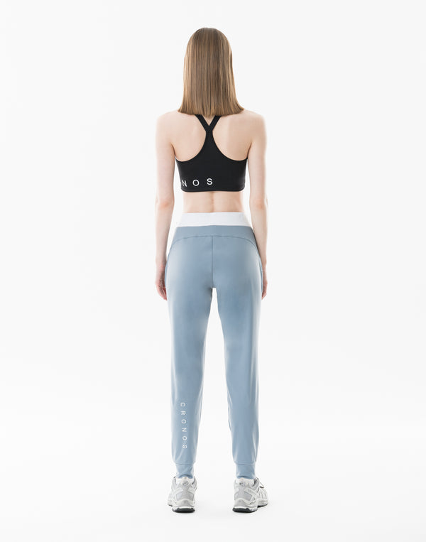 CRONOS WOMEN Light Tech Jogger Pants【BLUE】