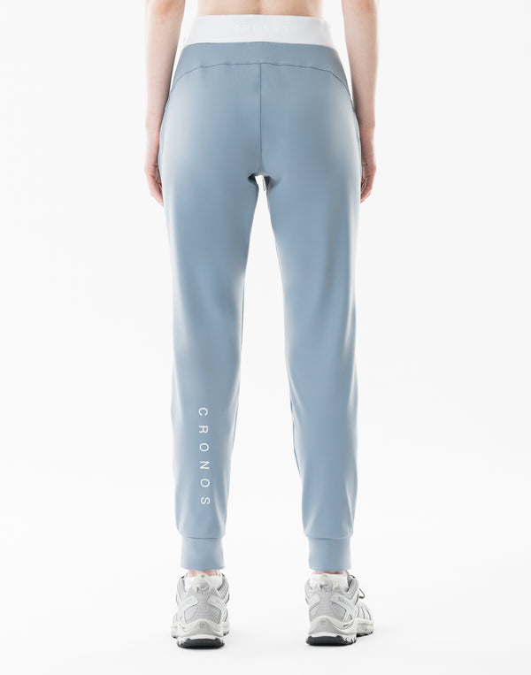 CRONOS WOMEN Light Tech Jogger Pants【BLUE】