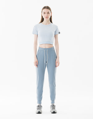 CRONOS WOMEN Light Tech Jogger Pants【BLUE】