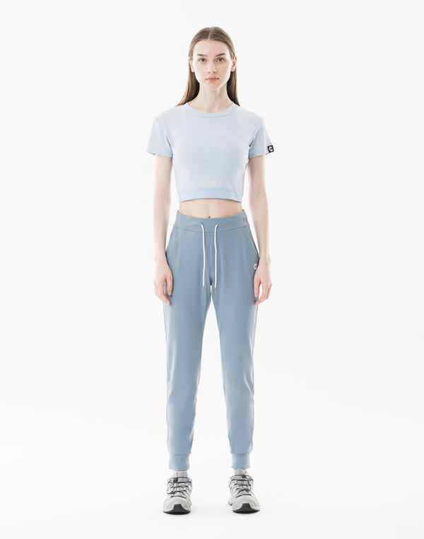 CRONOS WOMEN Light Tech Jogger Pants【BLUE】