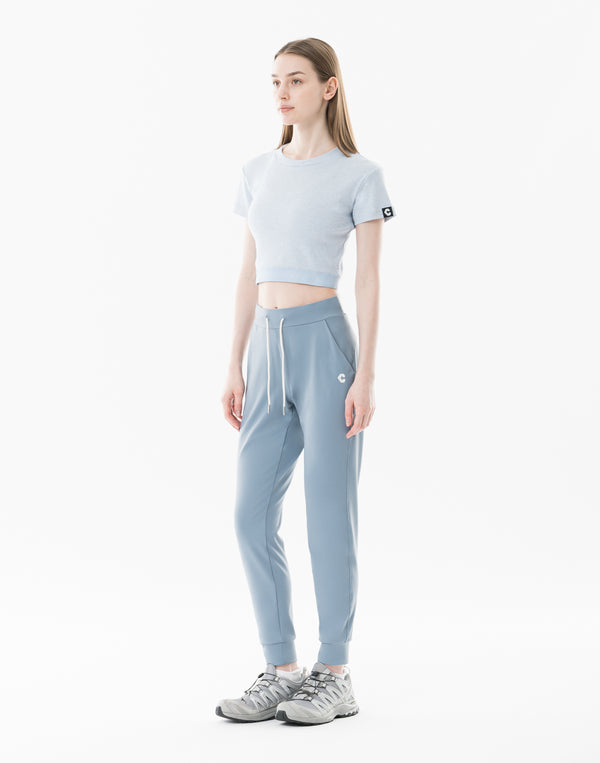CRONOS WOMEN Light Tech Jogger Pants【BLUE】