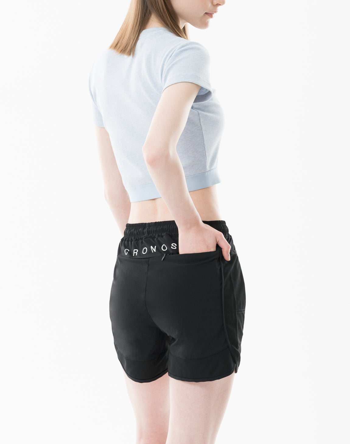 CRONOS WOMEN Dry Active Shorts【BLACK】 – クロノス CRONOS