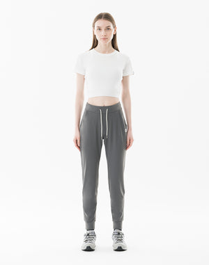CRONOS WOMEN Light Tech Jogger Pants【GRAY】