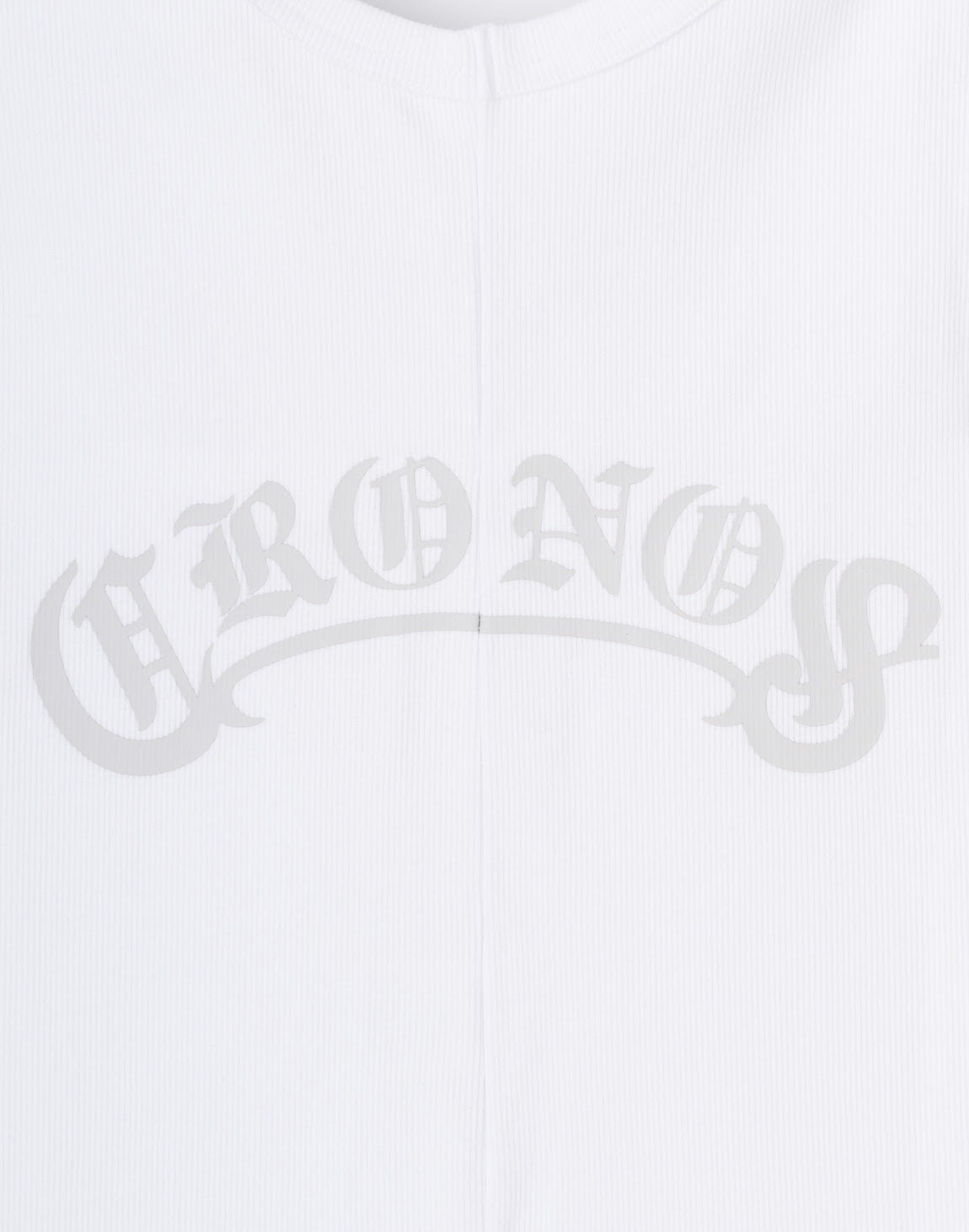 CRONOS RIB SIDE LOGO TANK TOP【WHITE】