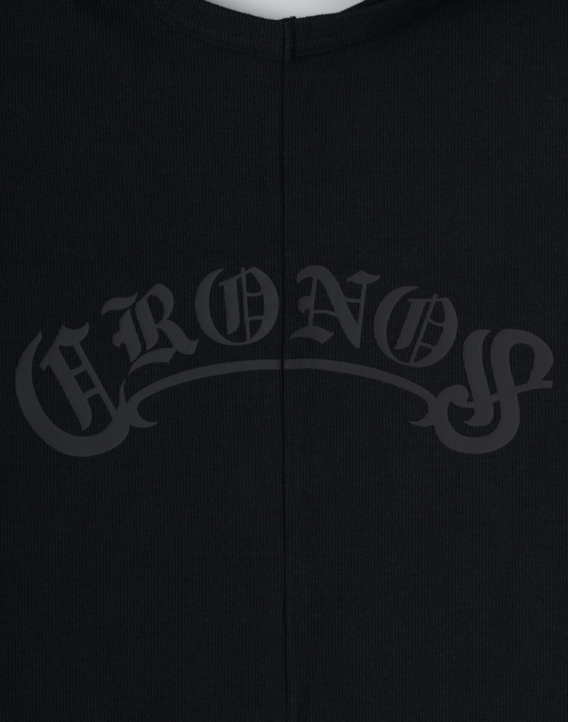 CRONOS RIB SIDE LOGO TANK TOP【BLACK】