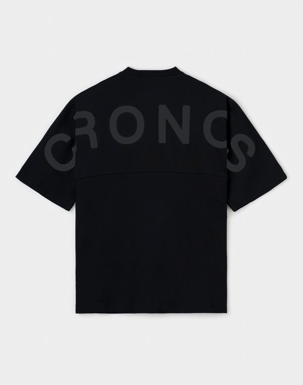 CRONOS OVERSHOULDER TEE【BLACK】