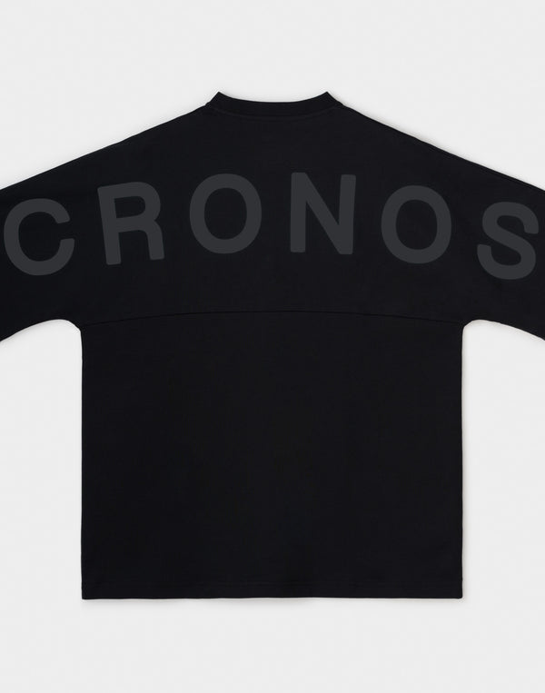 CRONOS OVERSHOULDER TEE【BLACK】