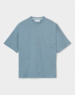 CRONOS OVERSHOULDER TEE【G.BLUE】