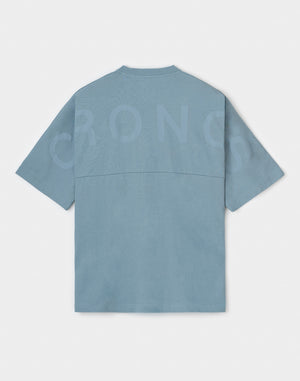 CRONOS OVERSHOULDER TEE【G.BLUE】