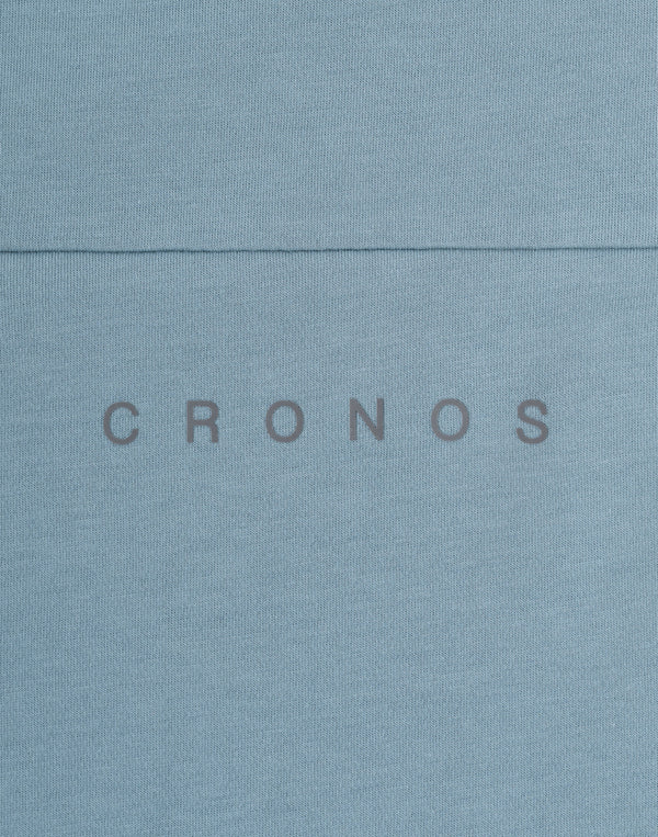 CRONOS OVERSHOULDER TEE【G.BLUE】
