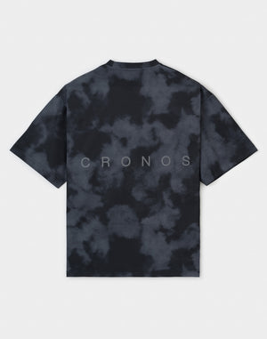 CRONOS TIE-DYE S/S TEE【BLACK】