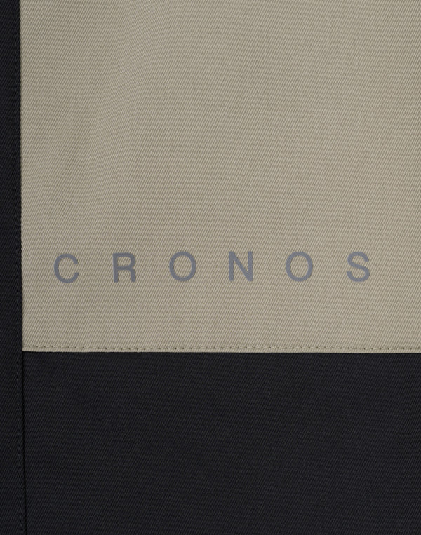 CRONOS 融合工裝短褲 [黑色×灰色]