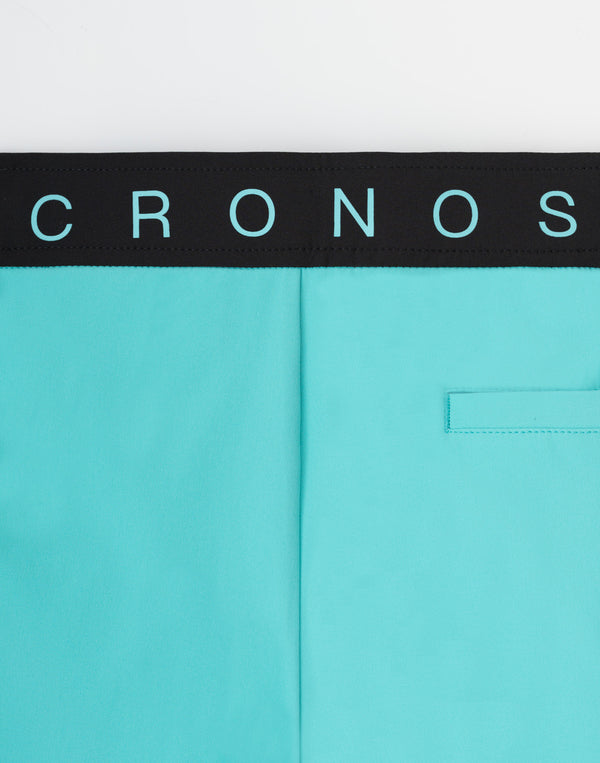 CRONOS 對比腰部競賽短褲 [T. 藍色]
