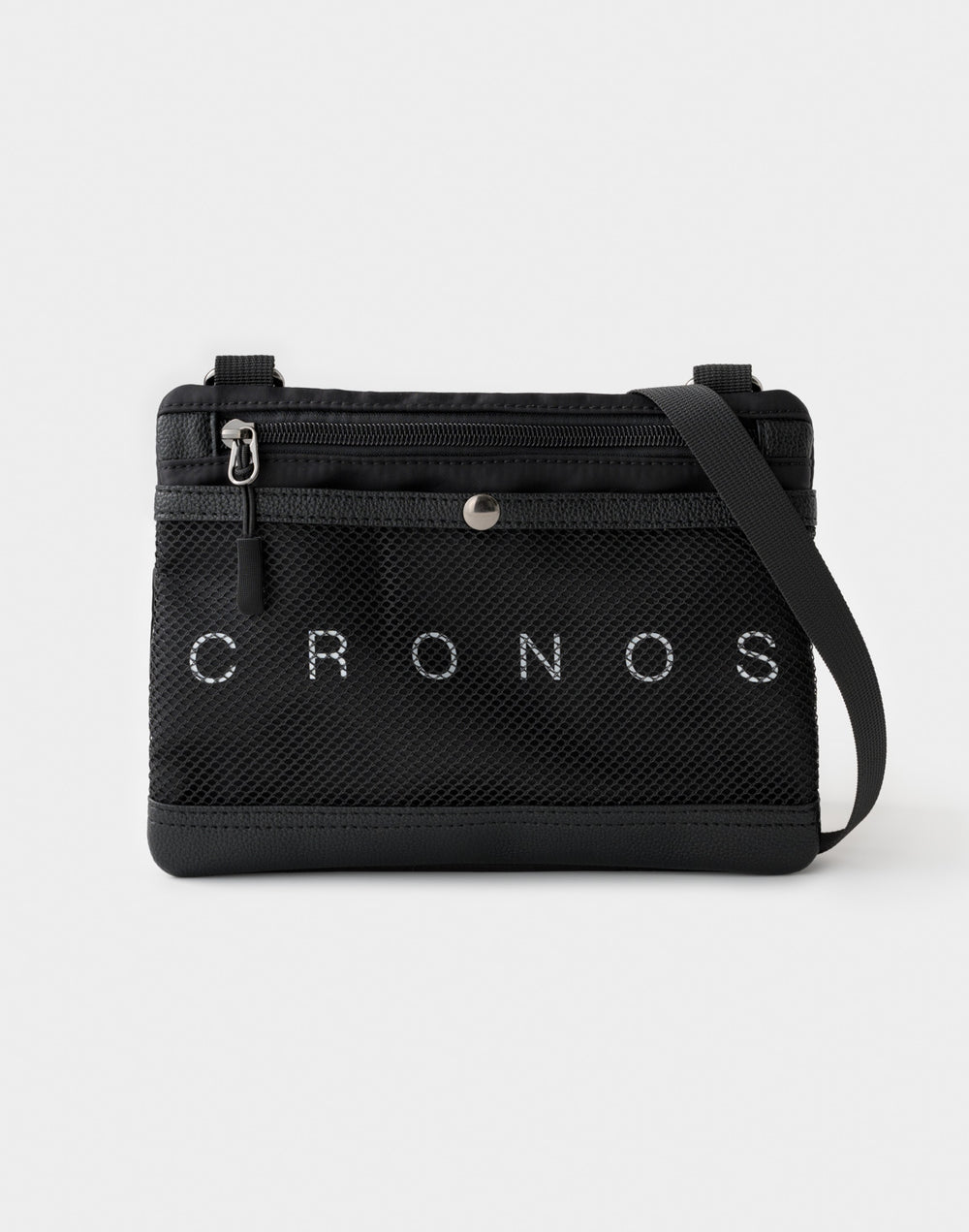CRONOS FLOW 網版行李箱 [黑×白]