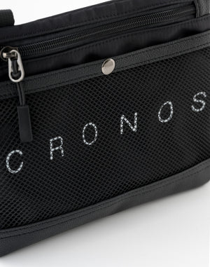 CRONOS FLOW 網版行李箱 [黑×白]