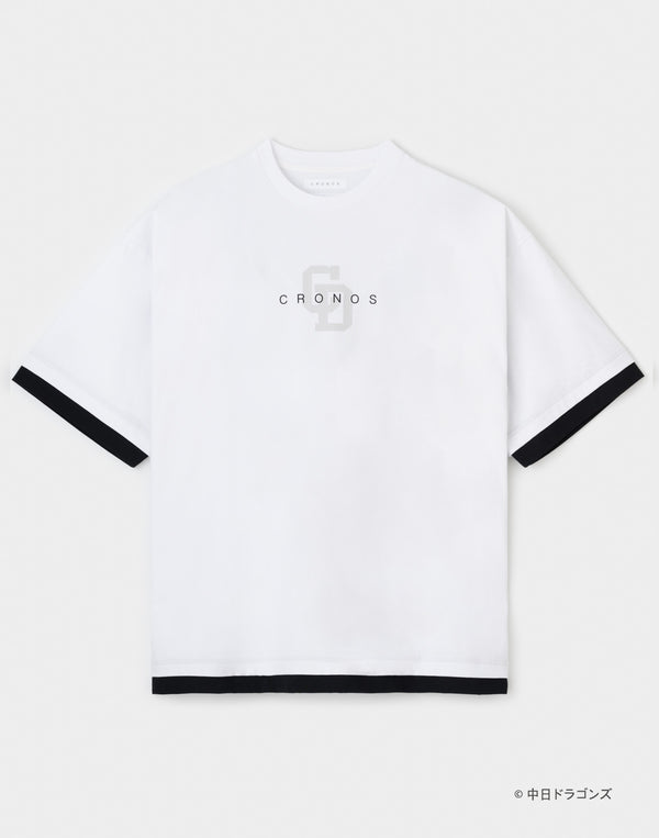 CRONOS×DRAGONS  S/S　TEE【WHITE】