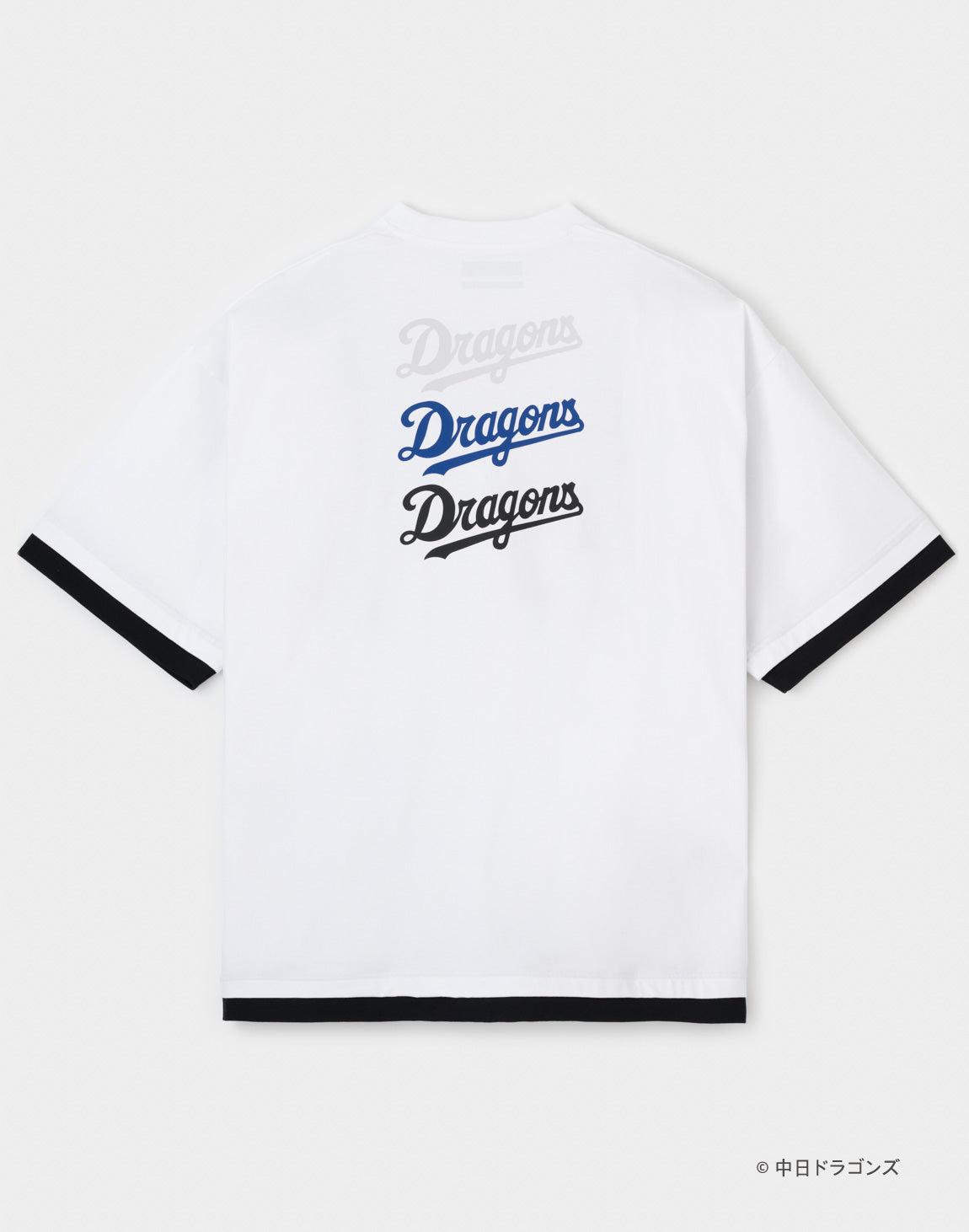 新品未使用未開封品　CRONOS クロノス×ドラゴンズ　コラボTシャツ CRONOS×DRAGONS S/S TEE【BLACK】