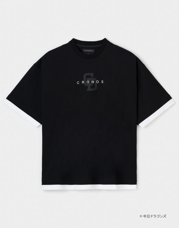 CRONOS×DRAGONS  S/S　TEE【BLACK】