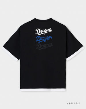 CRONOS×DRAGONS  S/S　TEE【BLACK】