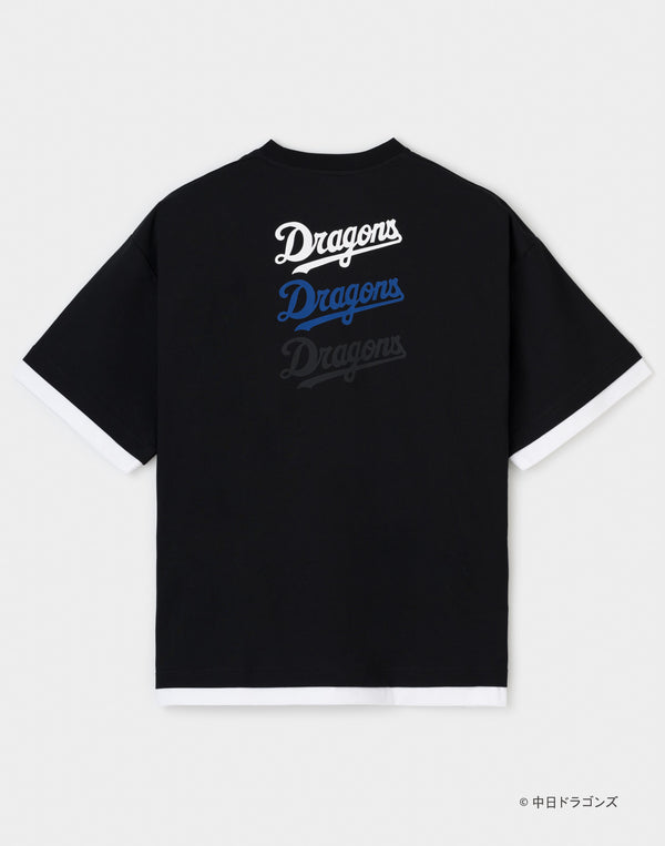 CRONOS×DRAGONS  S/S　TEE【BLACK】