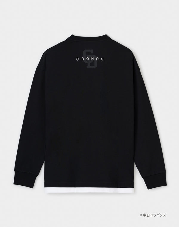CRONOS×DRAGONS L/S　TEE【BLACK】