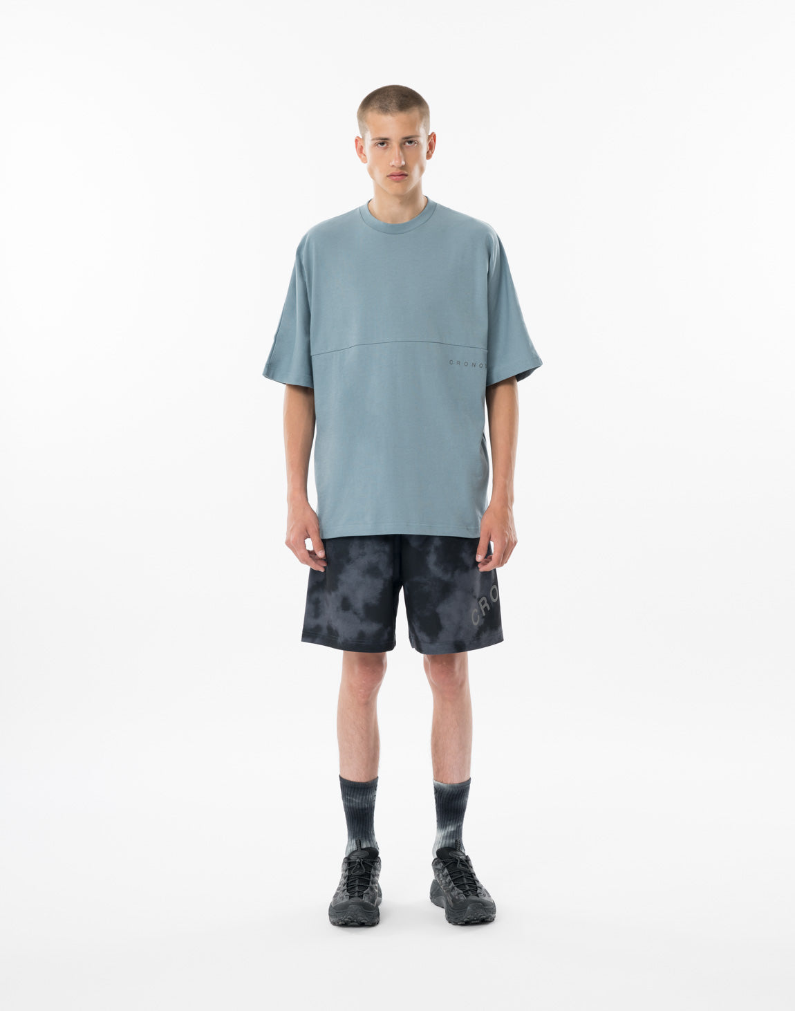 CRONOS OVERSHOULDER TEE [G.BLUE]