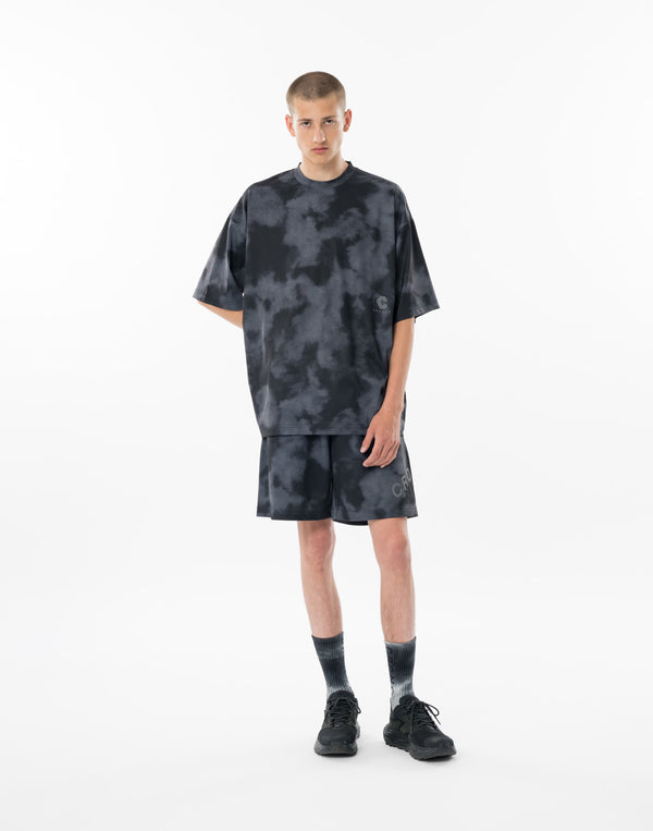 CRONOS TIE-DYE S/S TEE【BLACK】