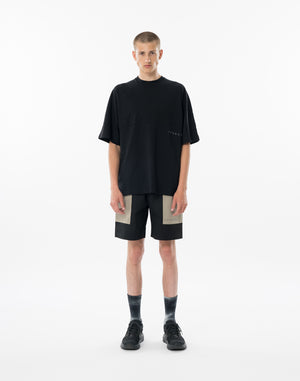 CRONOS OVERSHOULDER TEE【BLACK】