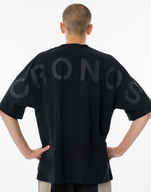 CRONOS OVERSHOULDER TEE【BLACK】