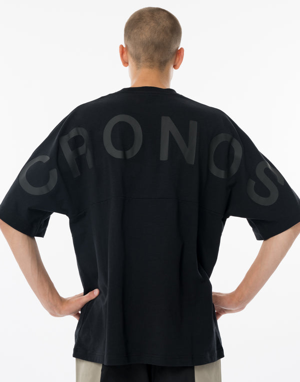 CRONOS OVERSHOULDER TEE【BLACK】