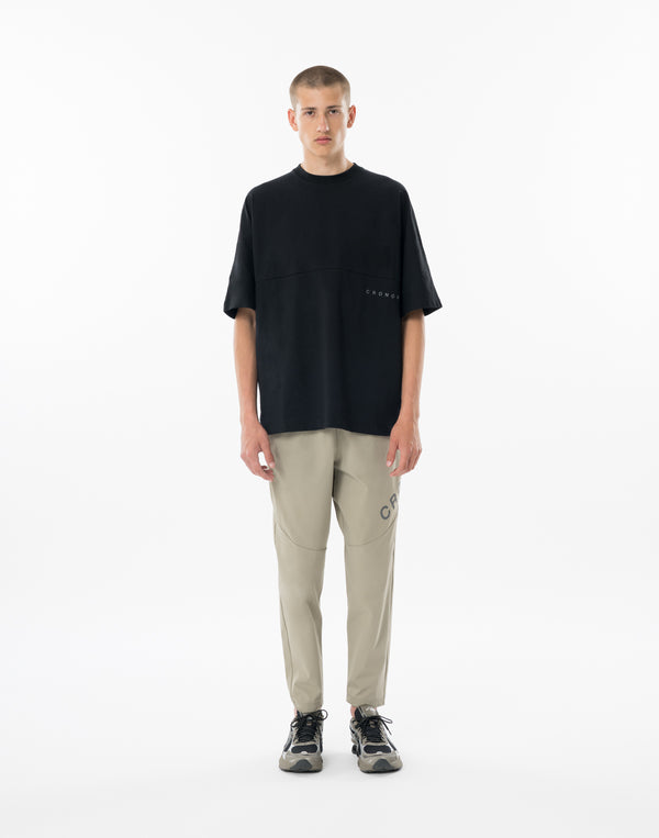 CRONOS OVERSHOULDER TEE【BLACK】