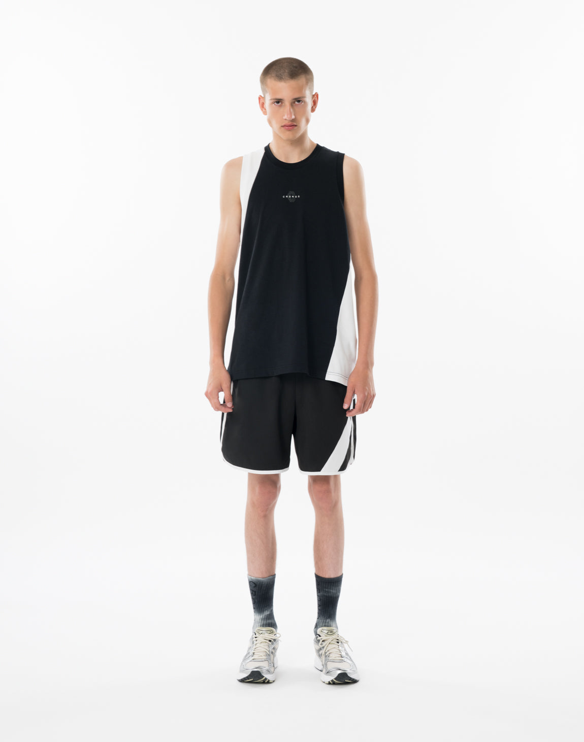 CRONOS SLASH TANK TOP [BLACK] – クロノス CRONOS Official Store